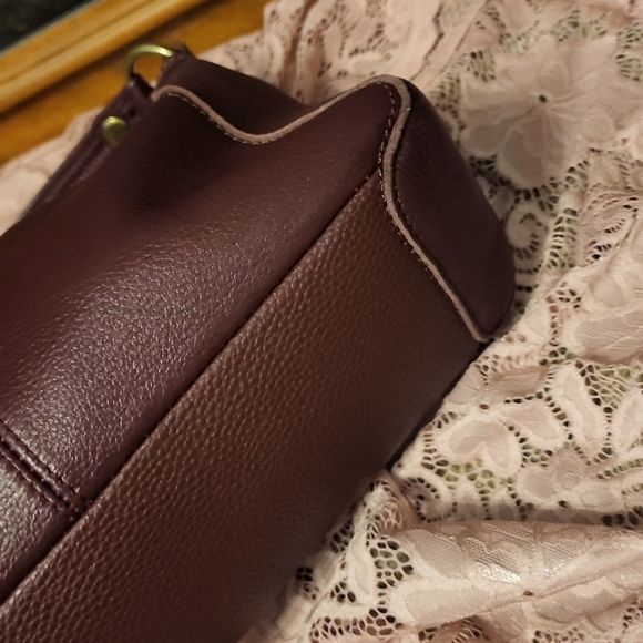 The Sak burgundy leather handbag - Picture 4 of 9